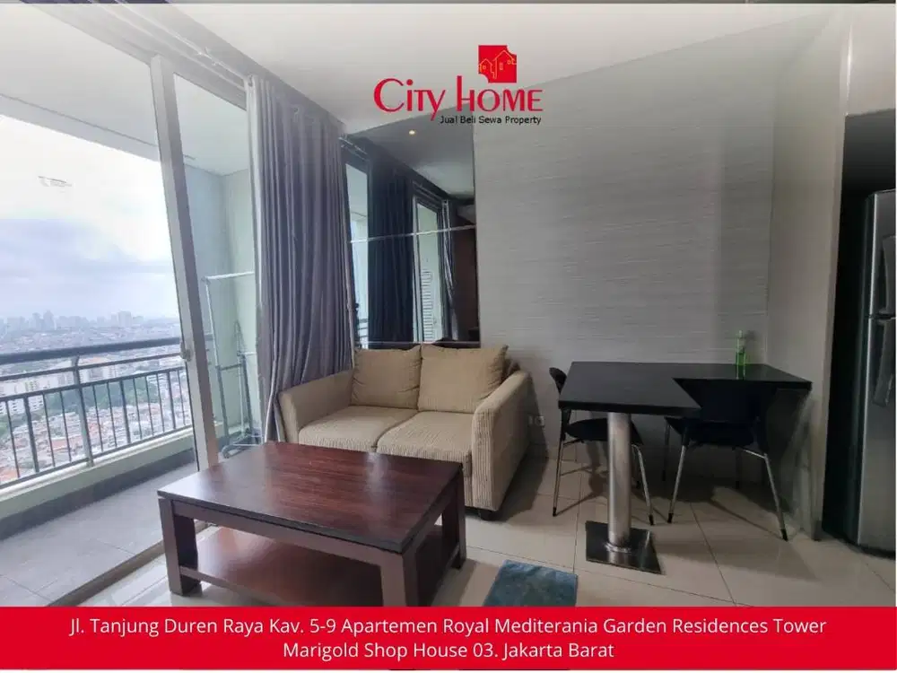 Sewa Apartemen 1 Bedroom di Central Park Residences - Furnished