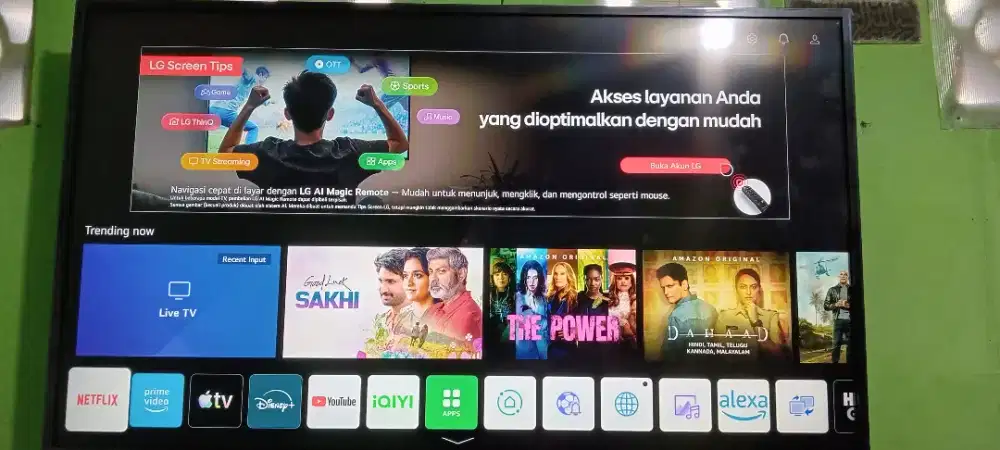 DIJUAL TV LG 43 INCH MULUS