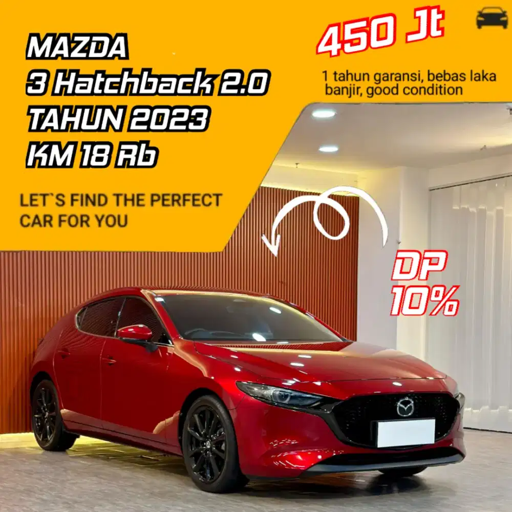 Mazda 3 Hatchback 2.0 AT Tahun 2023