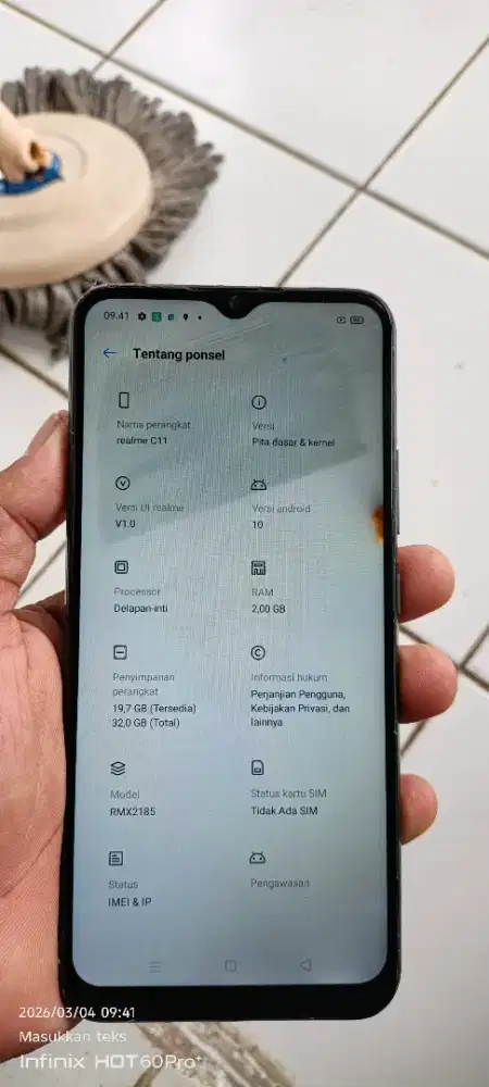 C11.  2/32. Mnus bercak Kya dfto normal smua