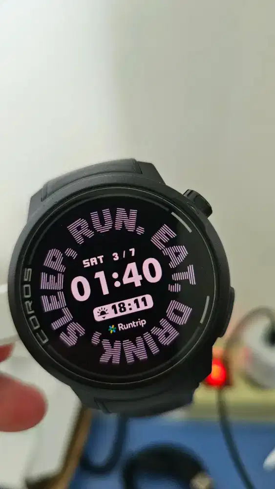 Coros pace pro black