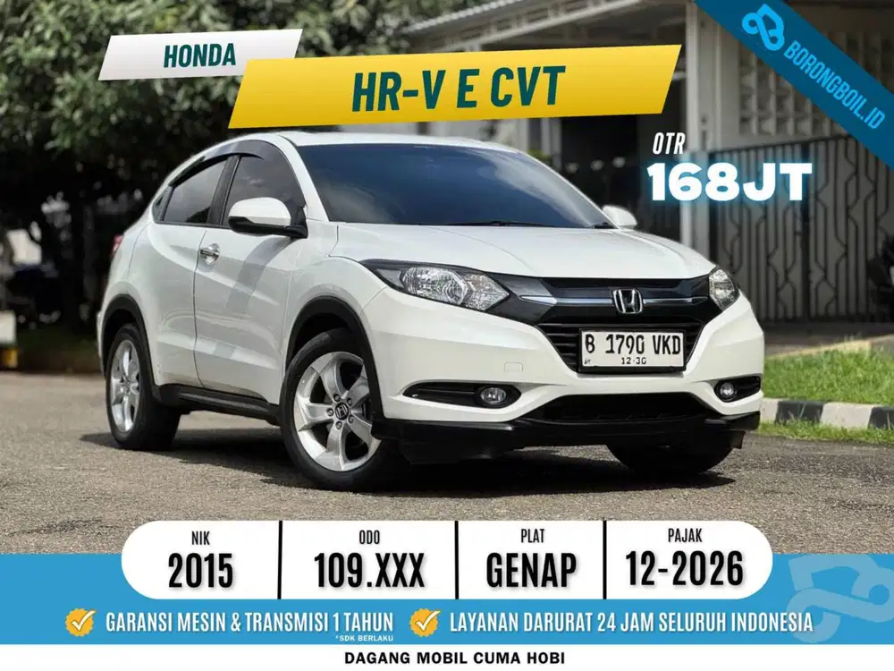 HRV E CVT 2015 PUTIH