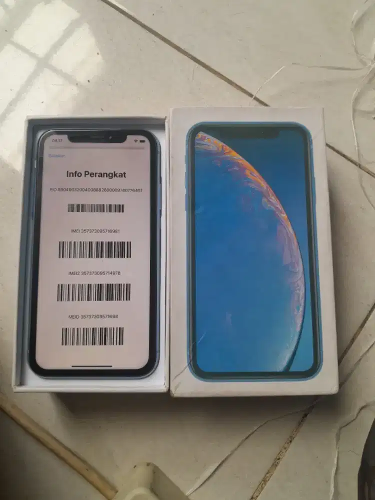 jual iPhone xr 256 GB inter
