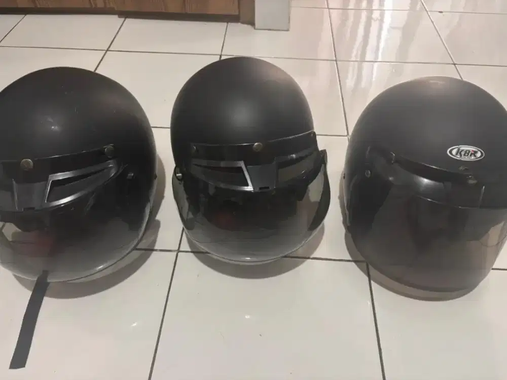 jual helm bogo hitam