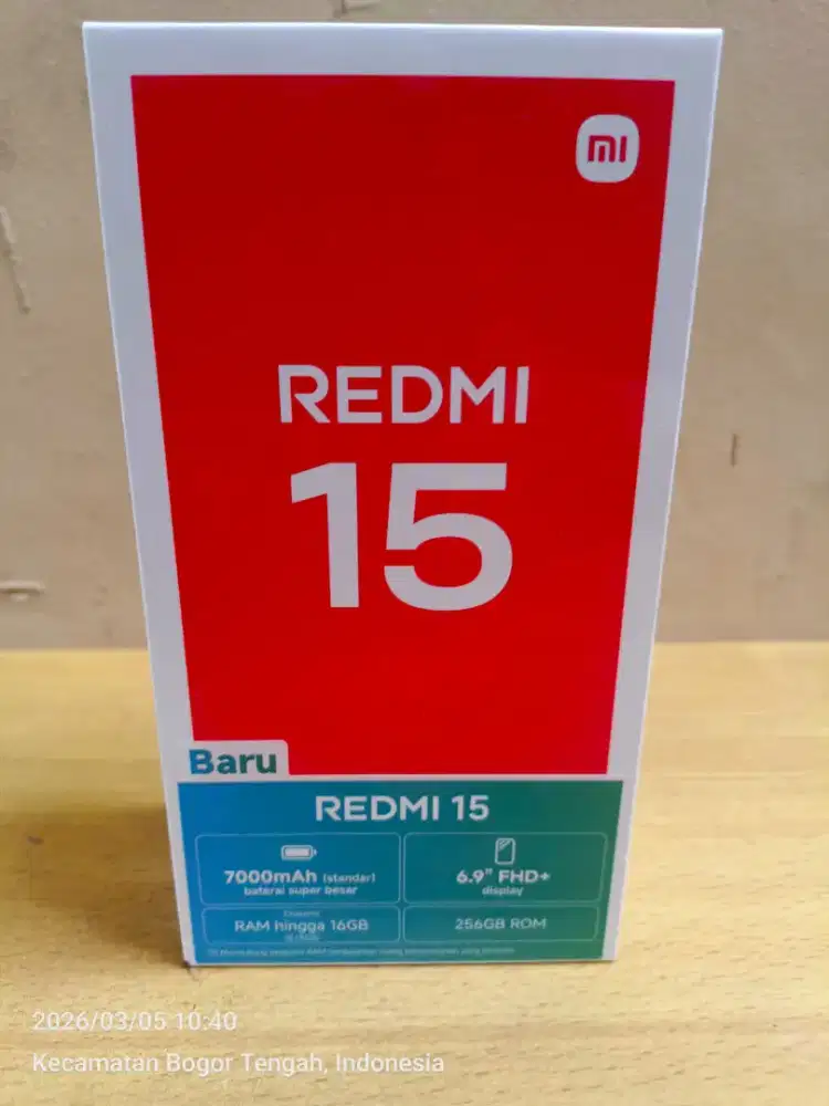 Hp Xiaomi Redmi 15 8/256GB new