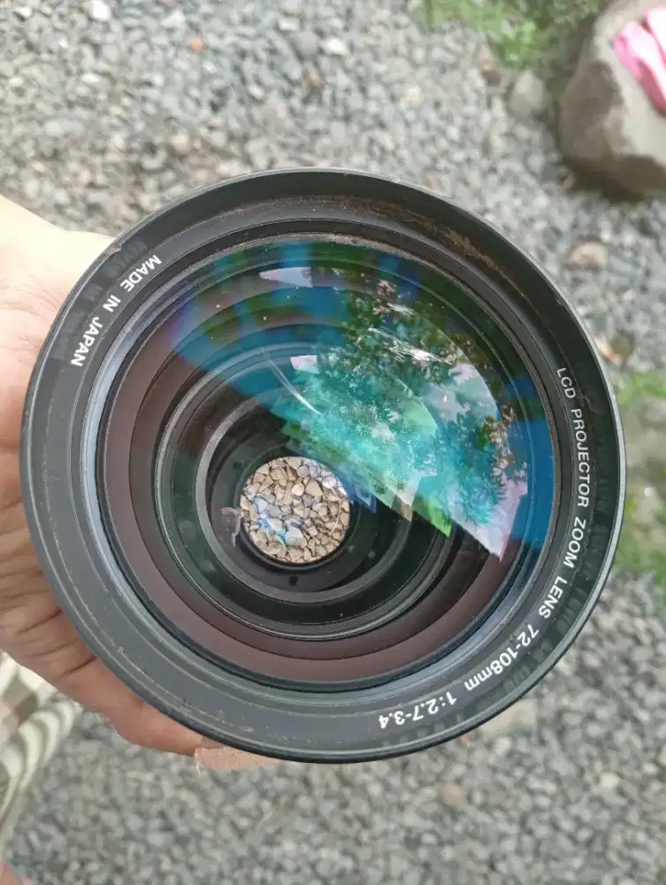 Lensa projector 72108mm F/2,7~