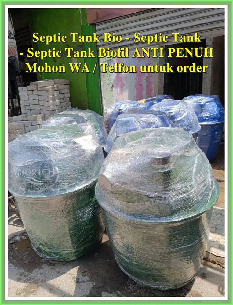 Septic Tank, Sepiteng Bio, Biotech, Biofil, Biotank,