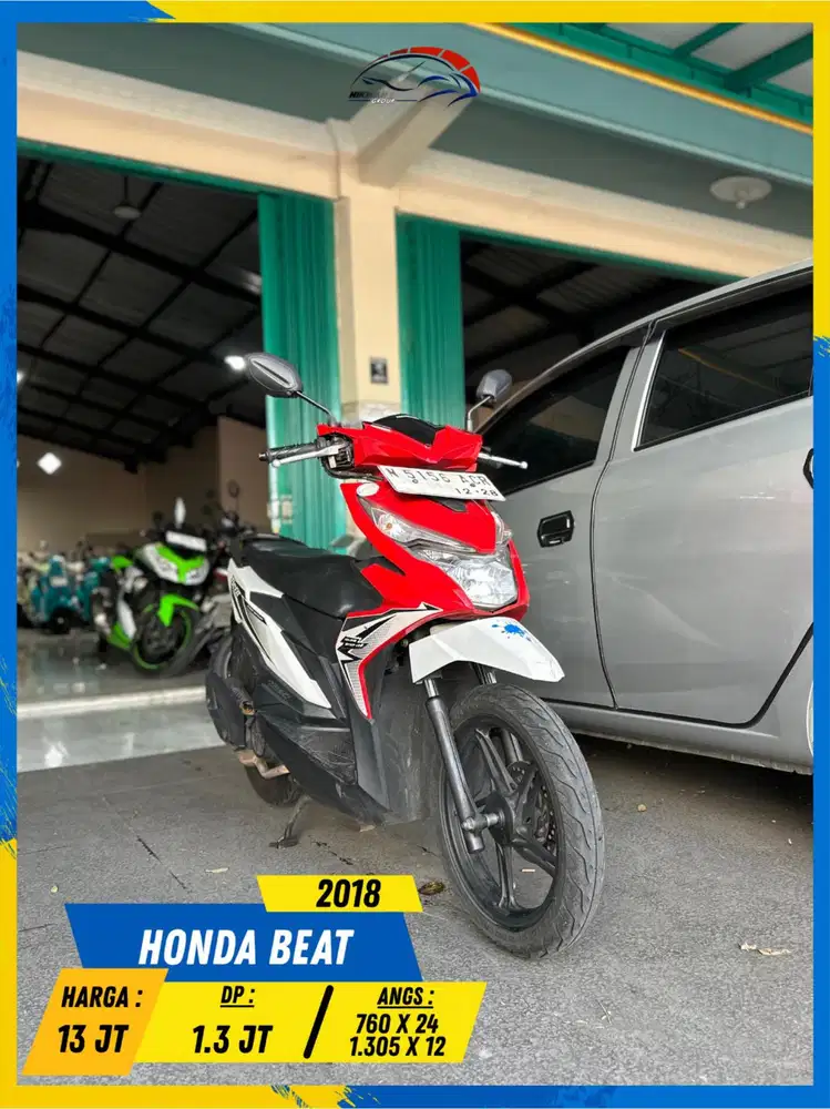 HONDA BEAT 2018 SIAP ANGKUT MASZEEHH HIKMAH MOTOR KEPUH MALANG