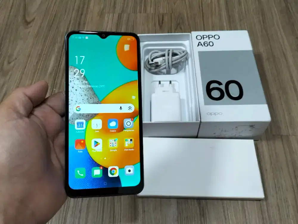 BUTUH UANG OPPO A60 RAM 8GB / 256GB 4G LTE 6.67in Finger 50MP 5000Mah