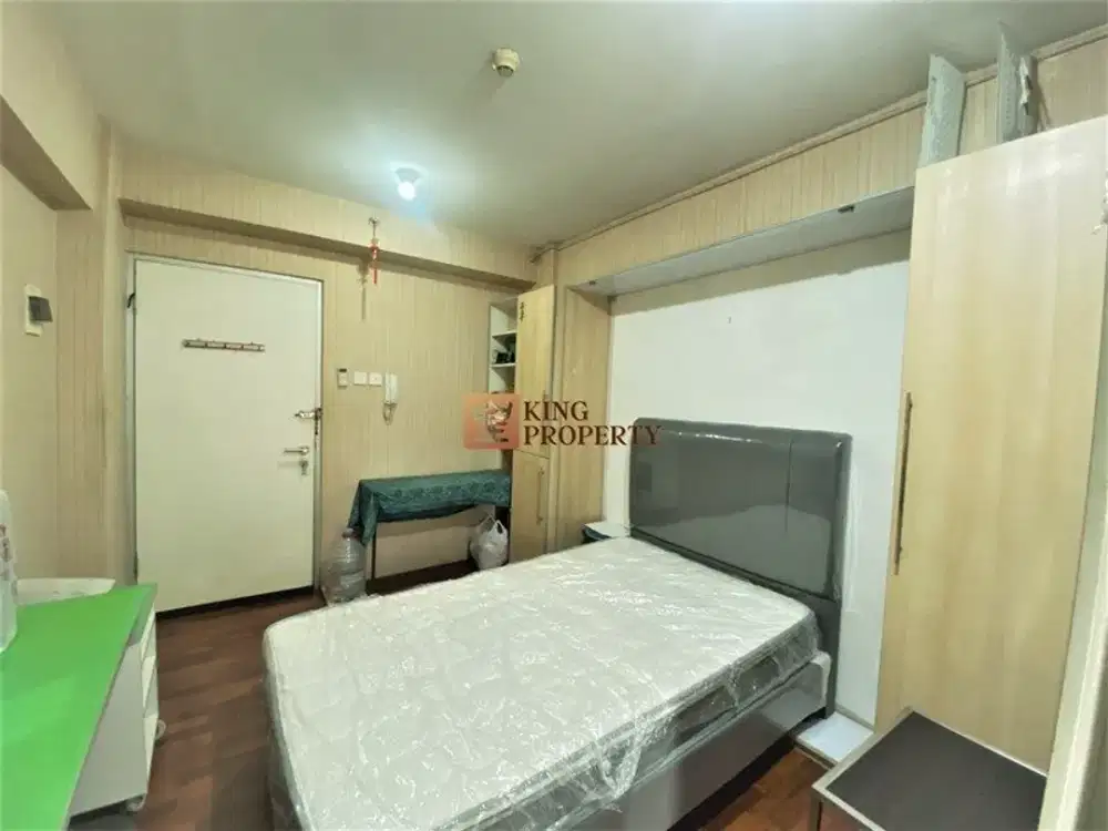 Disewa Apartemen Murah Banget! Studio 21M² Furnished Lantai Rendah Siap Huni Green Bay Pluit Greenbay