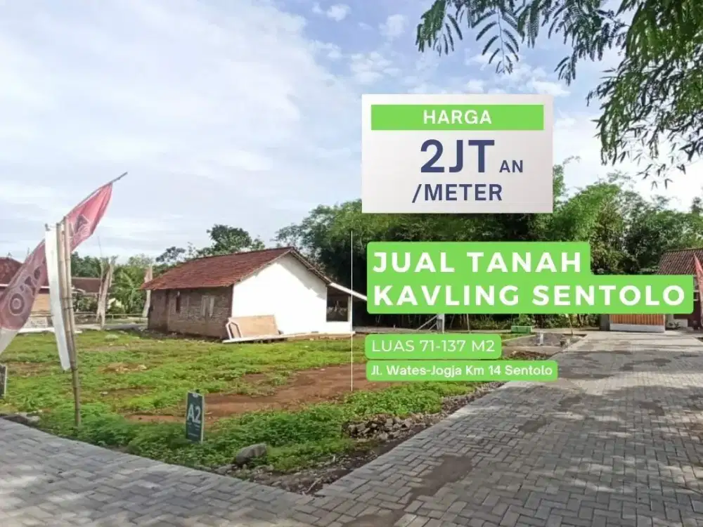 Tanah Kavling Jogja Mulai 71 m² di Kulon Progo Investasi Menjanjikan