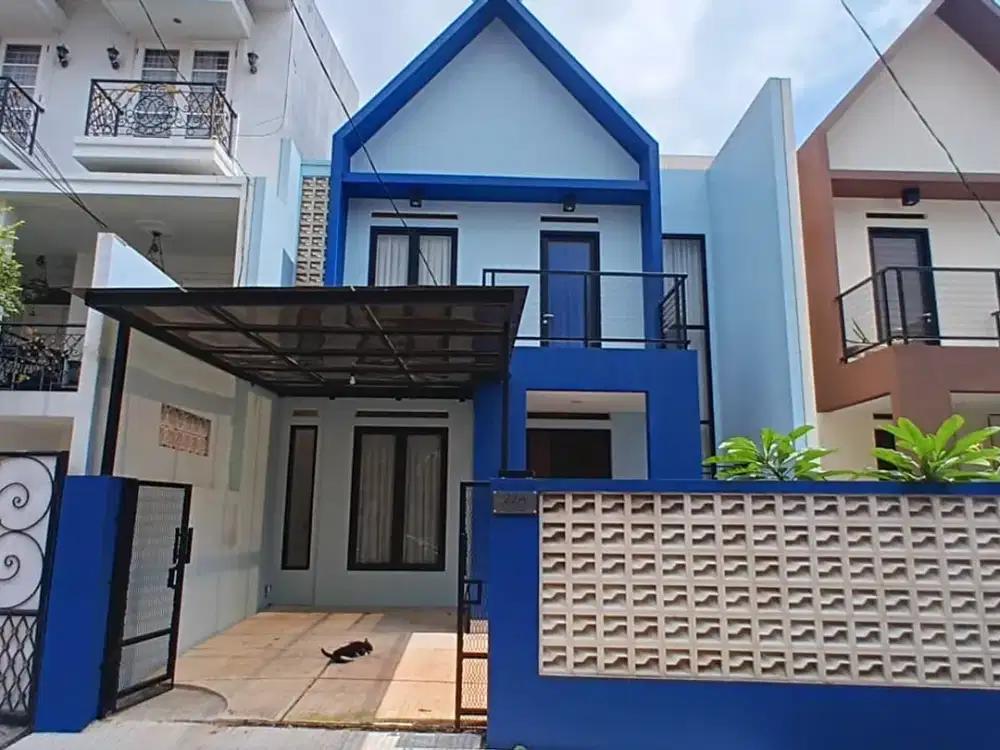 Disewakan Rumah 2 Lantai Brand New Semi Furnished di Tebet Barat, Jakarta Selatan