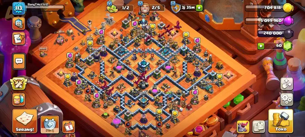 Akun coc murah,aman,dan terpercaya