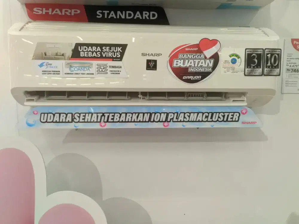 SHARP AIR CONDITIONER 0/5PK CICILAN TANPA KARTU KREDIT