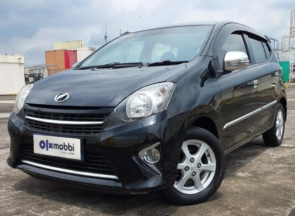 TDP 4,JT, Toyota Agya 1.0 G Bensin-MT Hitam 2015