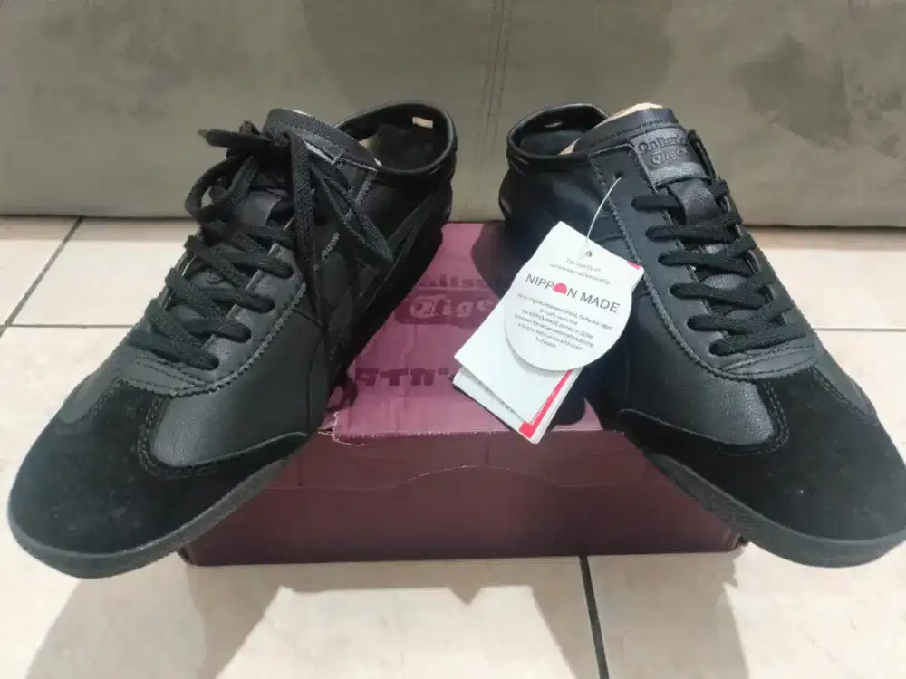 Onisutka Tiger Mexico 66 Deluxe Black Leather Japan