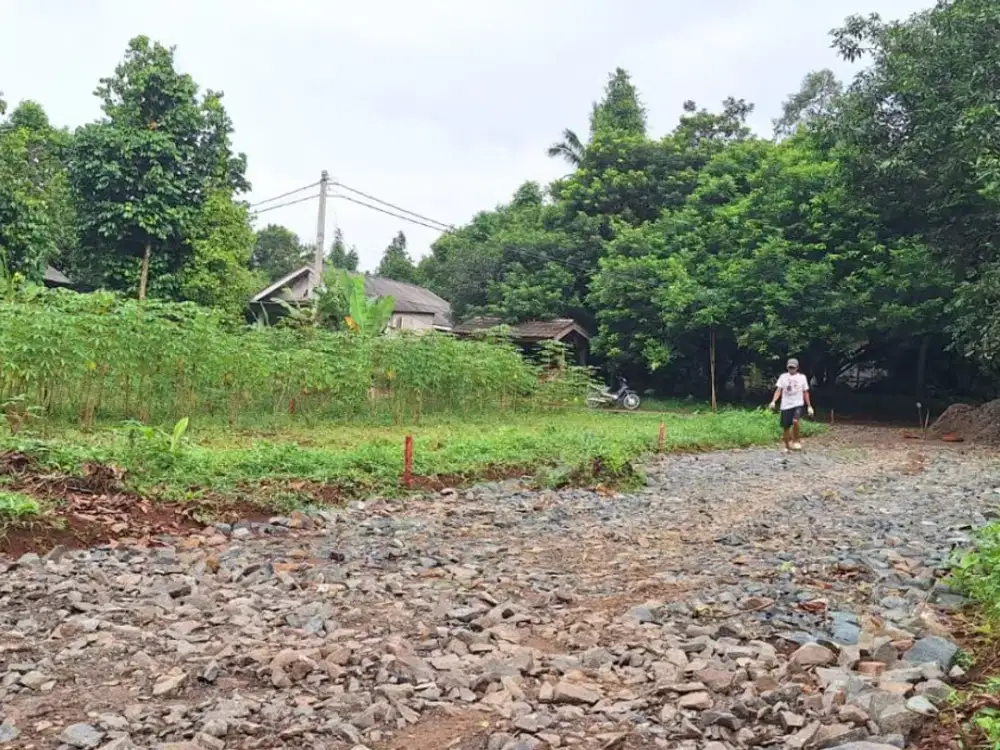 Tanah Kavling Setu - SHM 100Jtan - 8 Menit Tol Burangkeng