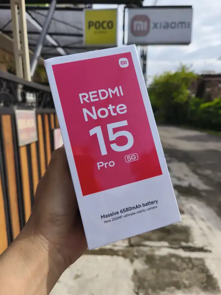 NEW REDMI NOTE 15 PRO 5G 12/512 RESMI 15 BL XIAOMI