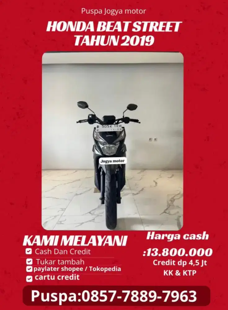 (P) honda beat street 2019