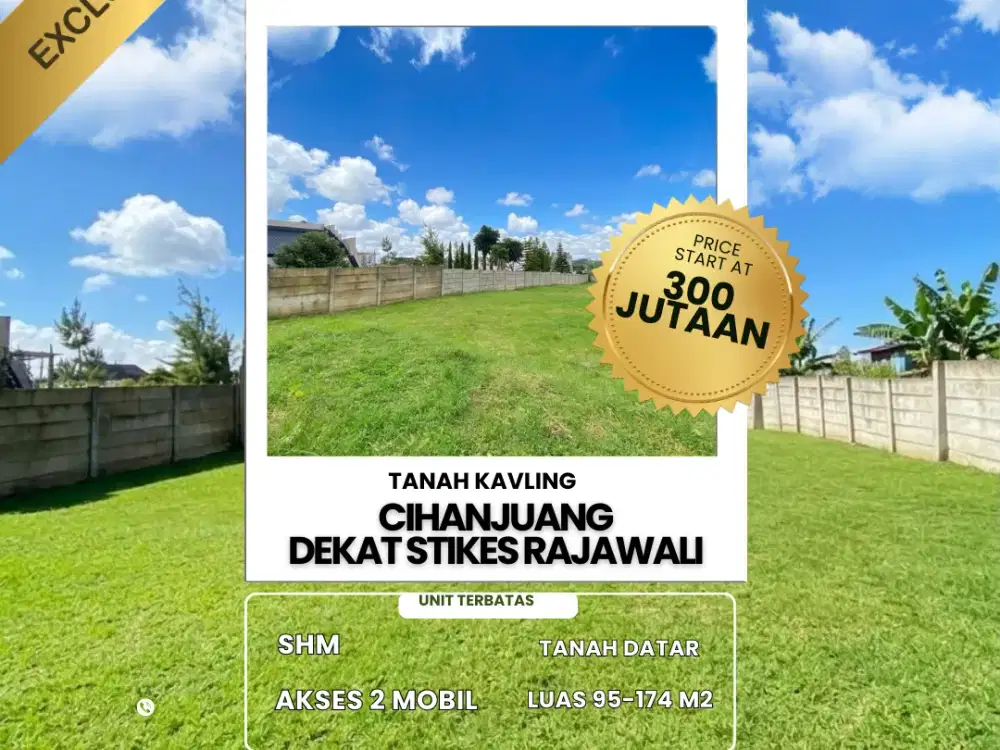Tanah Murah Cihanjuang Dalam Komplek – Cocok Rumah, Villa, atau Investasi
