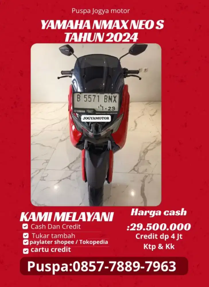 (P) yamaha nmax neo s tahun 2024