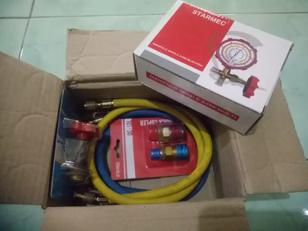 ALAT ISI FREON 1 SET SIAP PAKAI Dijual 100 Ribu
