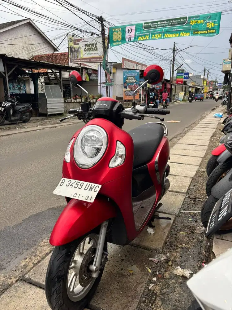 B- DP500RB HONDA SCOOPY PRESTIGE 2020 LOW KM PAJAK PANJANG