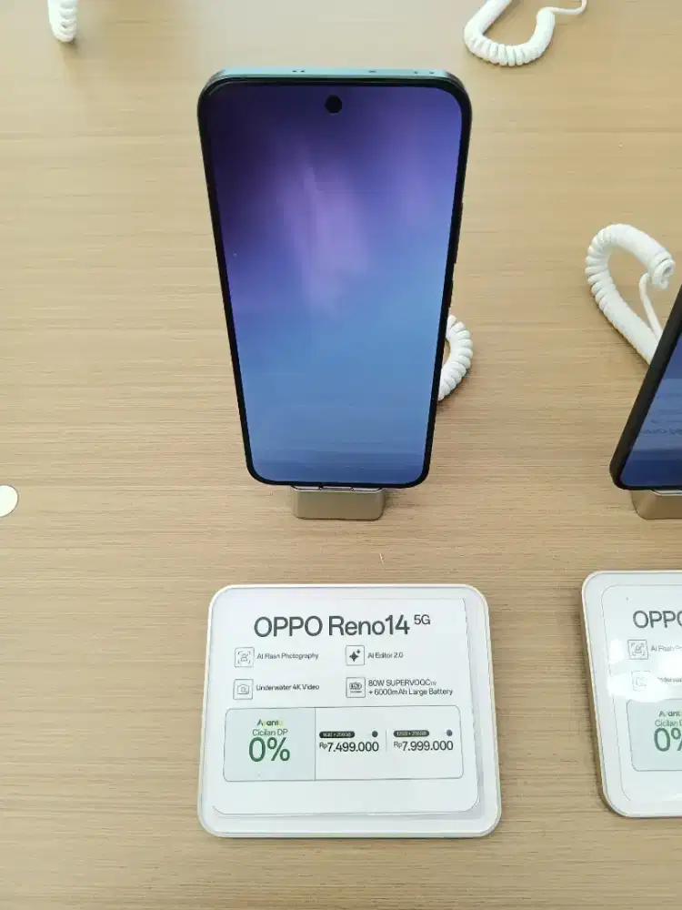 oppo reno 14 ⁵G penyimpanan 8GB/256GB