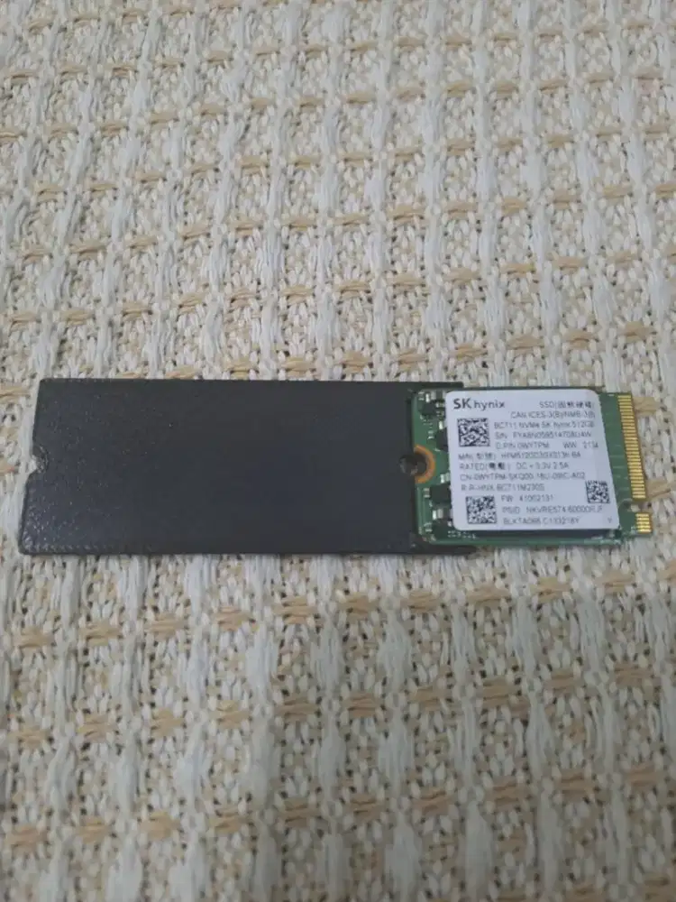 Ssd 512gb SK hinyx sentinel 100/100 seken normal
