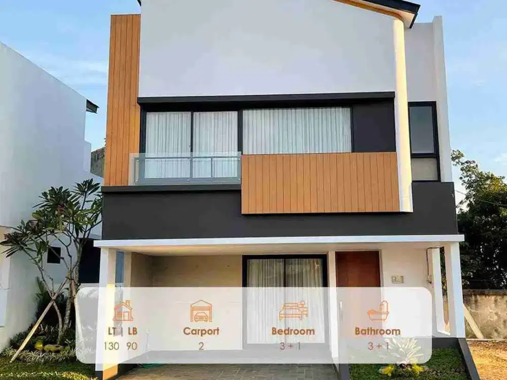 RUMAH EKLUSIF COZY SUPER NYAMAN KEDAUNG PAMULANG