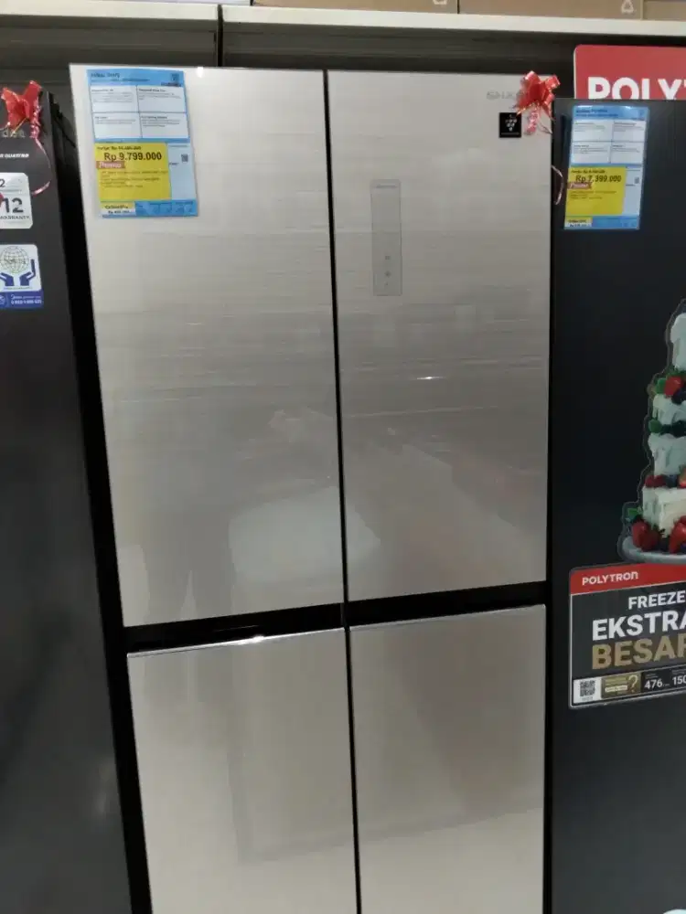 Kulkas Sharp  side by side #BisaCicilanPakaiKREDIVO