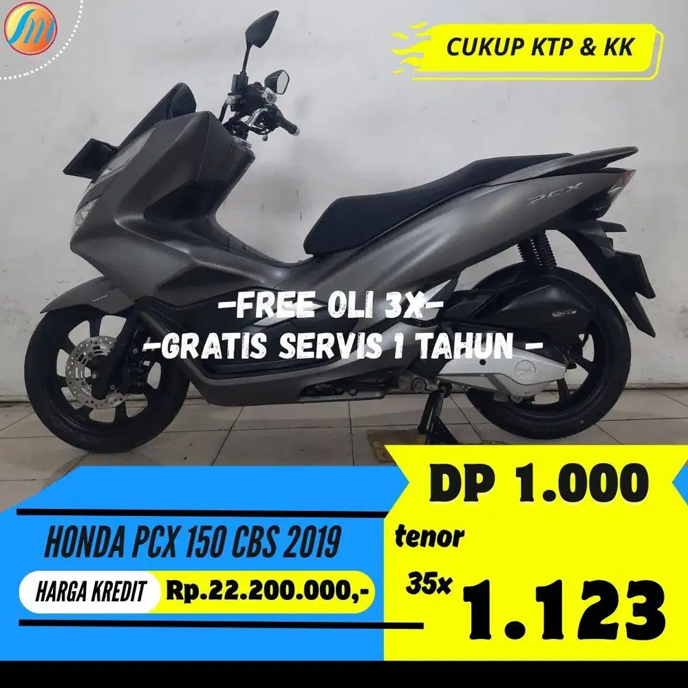 HONDA PCX 150 CBS 2019 KREDIT MURAH ANGSURAN RINGAN BERGARANSI KTP+KK