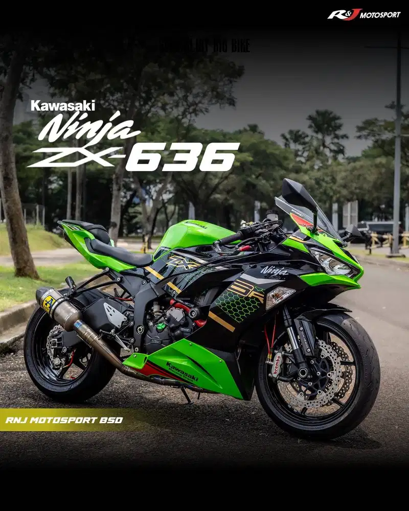 (Full Paper) Kawasaki Zx636 ZX6R ZX6 ZX636R 2019 Knalpot Arrow