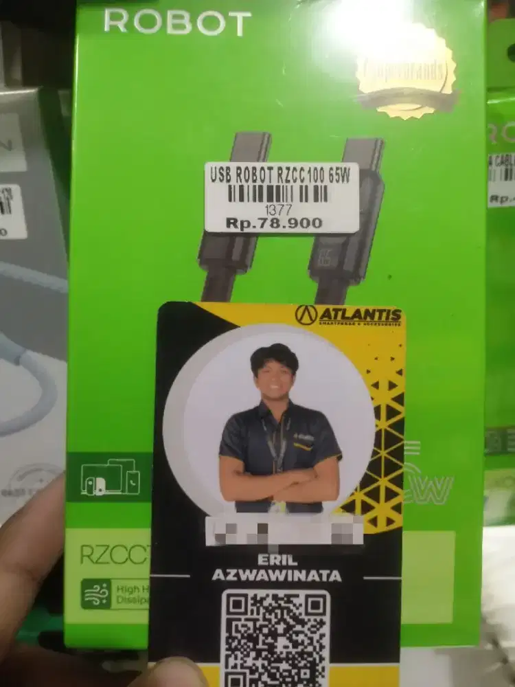 USB ROBOT RZCC100 65W l ATLANTIS DAHSYAT