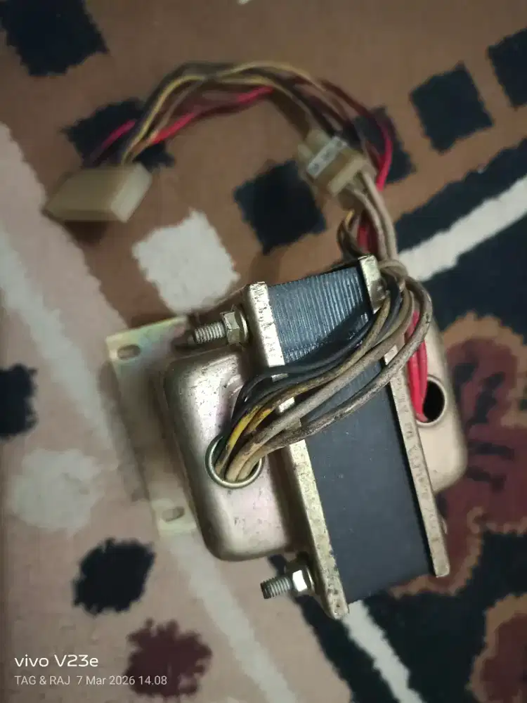 Trafo step up..primer 100vac japan