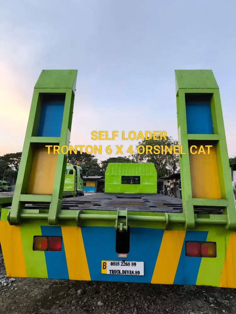 HINO LOHAN FM260JW ASLI LONG SELF LOADER 6X4 TRONTON ISTIMEWA SEKALI