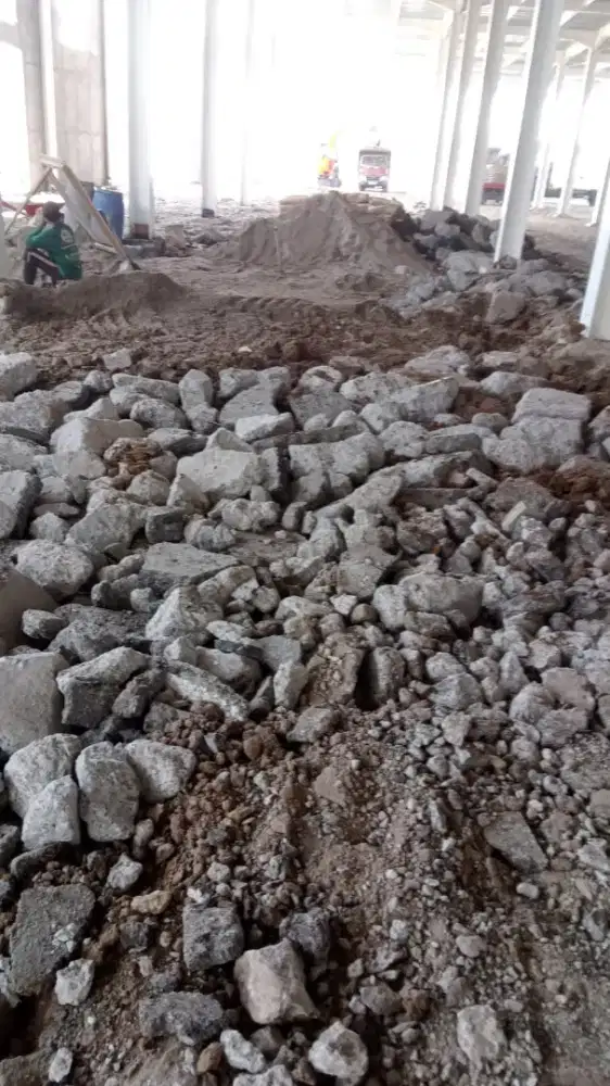 Sirdam sirtu split basecourse makadam batu belah batu kali pasir