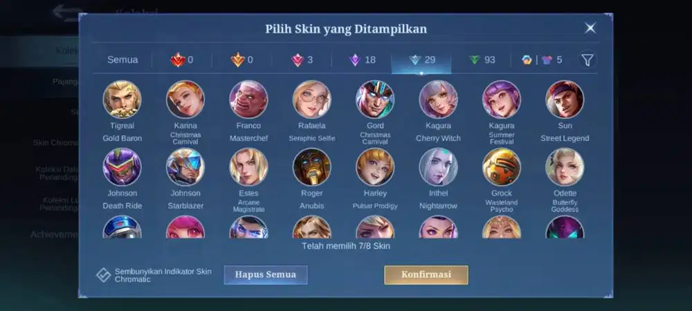 Akun mobile legends