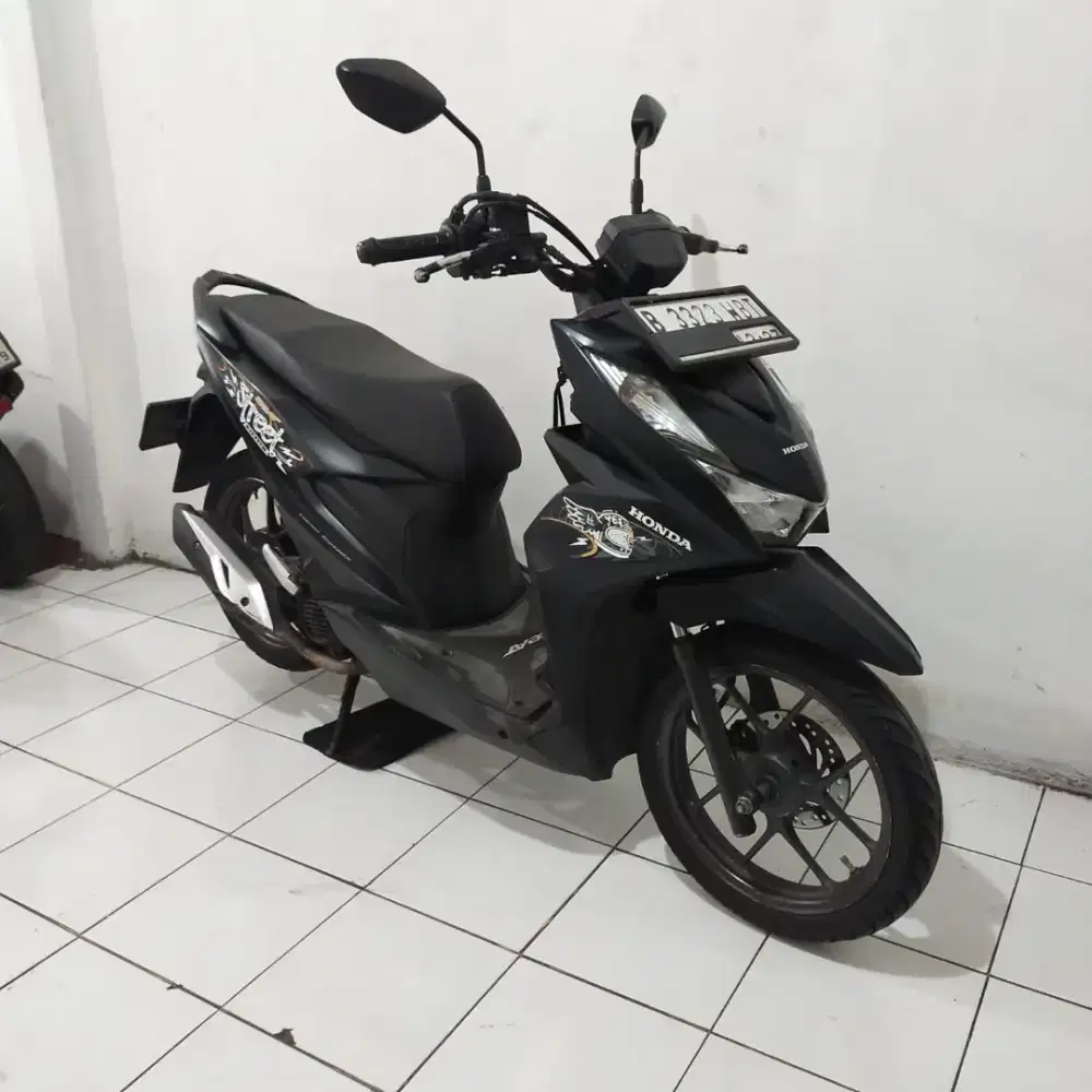 Honda Beat Street 2022 Orisinil Lengkap Bagus Mesin Aluss