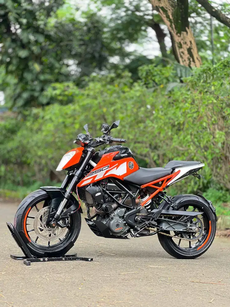 KTM DUKE 250 ABS 2018 ORANGE PAJAK PANJANG SUPERB