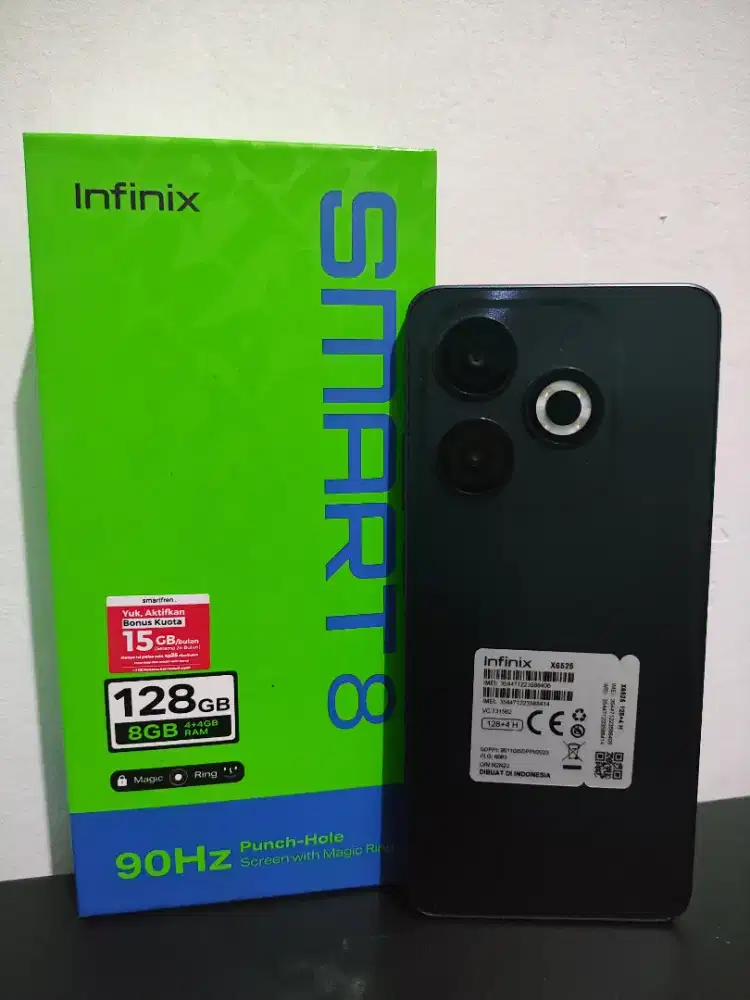 INFINIX SMART 8 RAM 4/128GB FULSET ORI