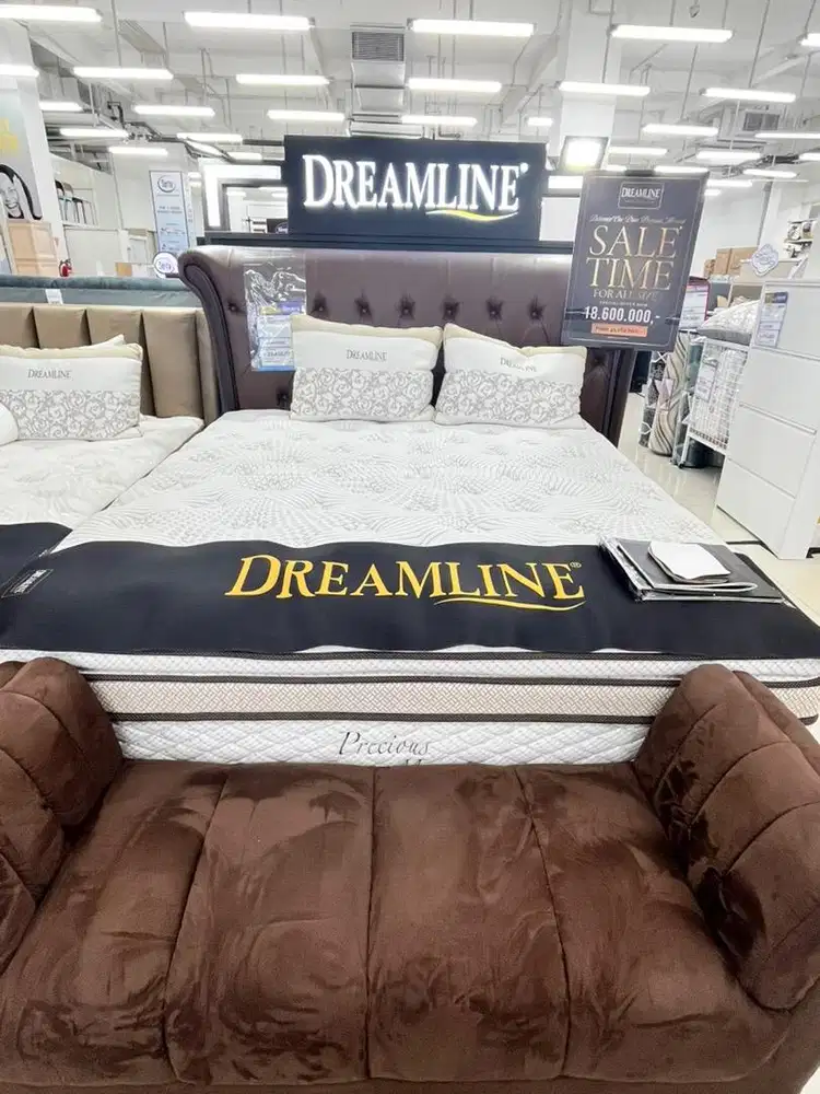 DREAMLINE COMPLETE KING BED SET 180x200