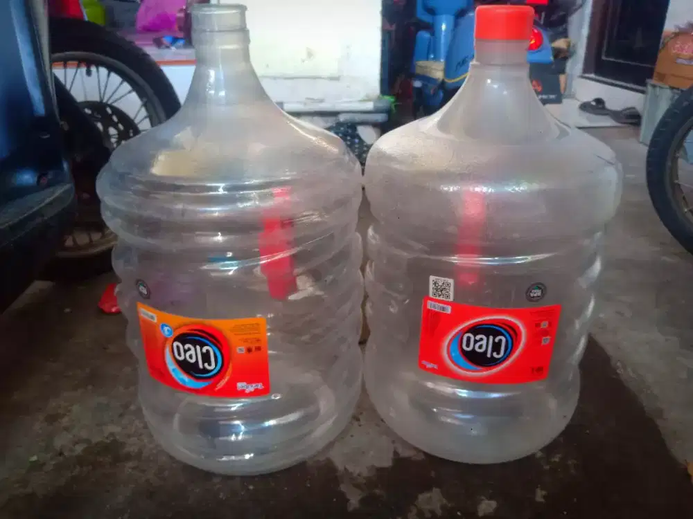 Galon Cleo layak pakai