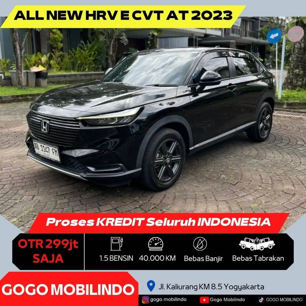 Honda All New HRV E CVT Matic 2023 AB Tgn1 ISTIMEWA DP Minim Tiggo