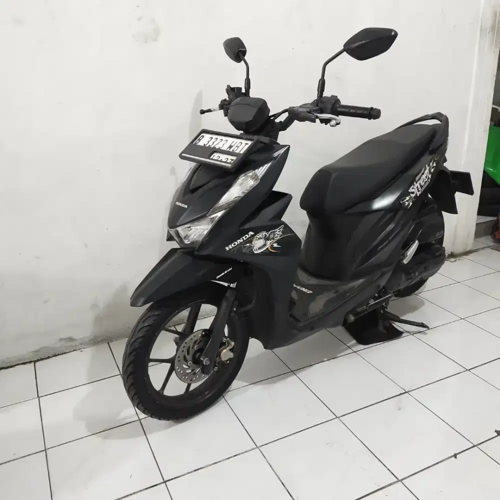 Honda Beat Street 2022 Orisinil Mesin Cakep Bagus Lengkap
