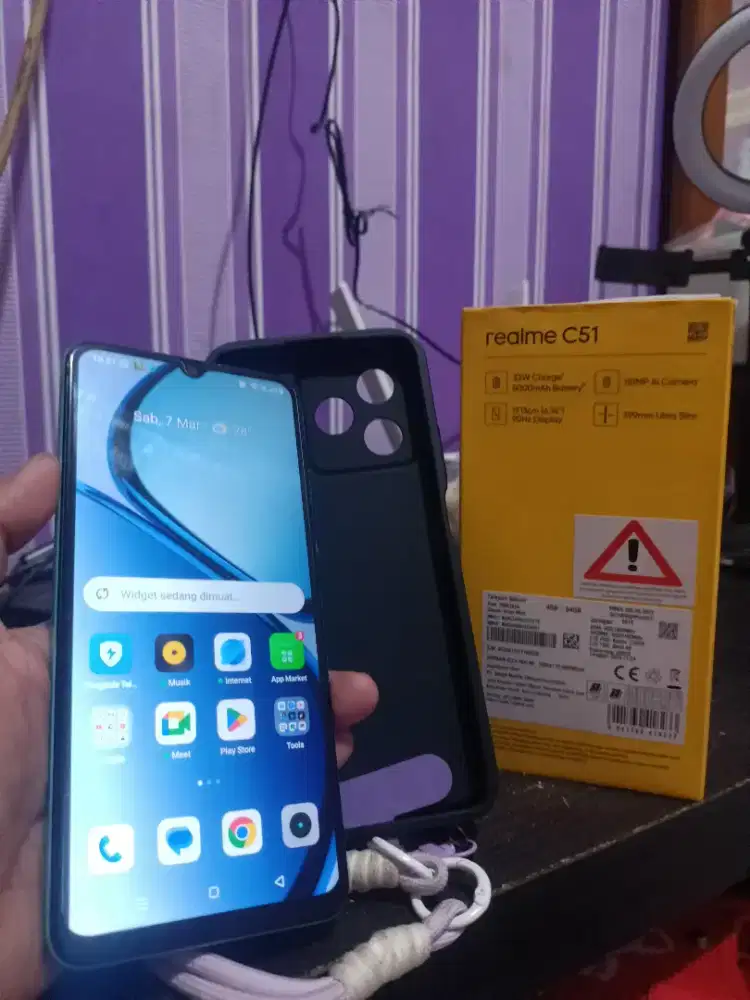 Hp realme c51 lengkap
