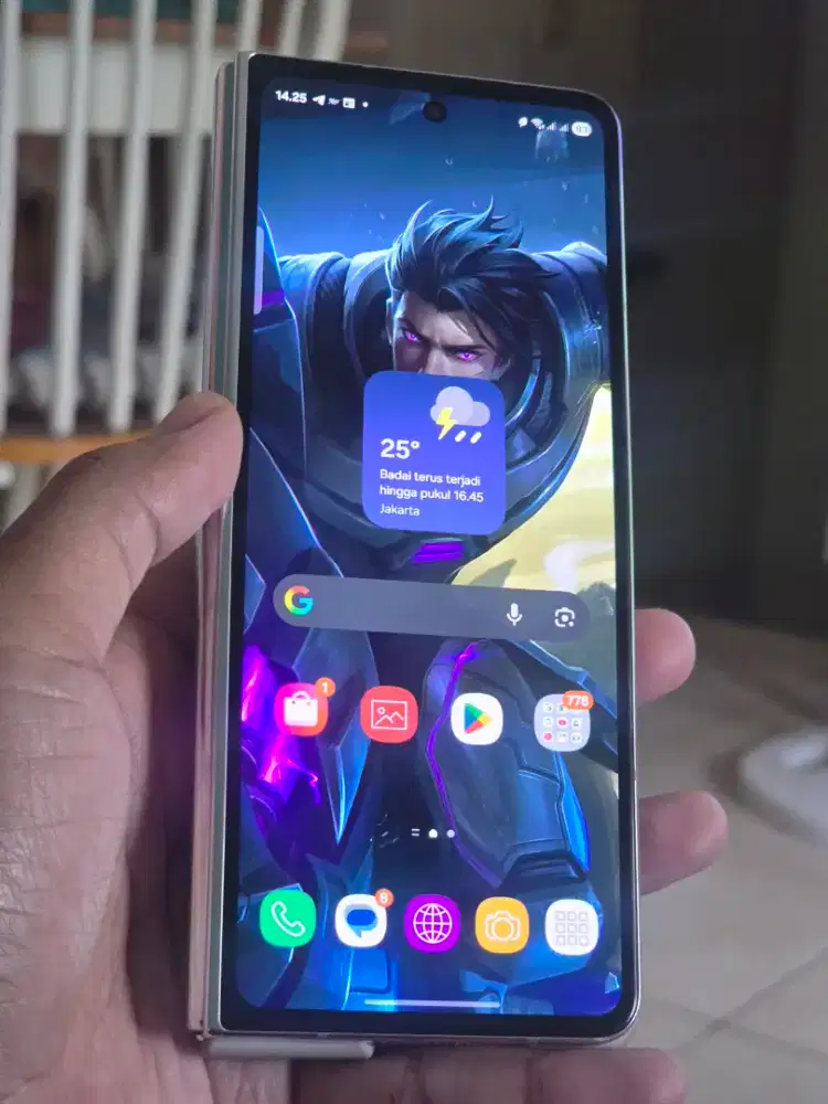 Jual samsung galaxy z fold 5 12/512GB