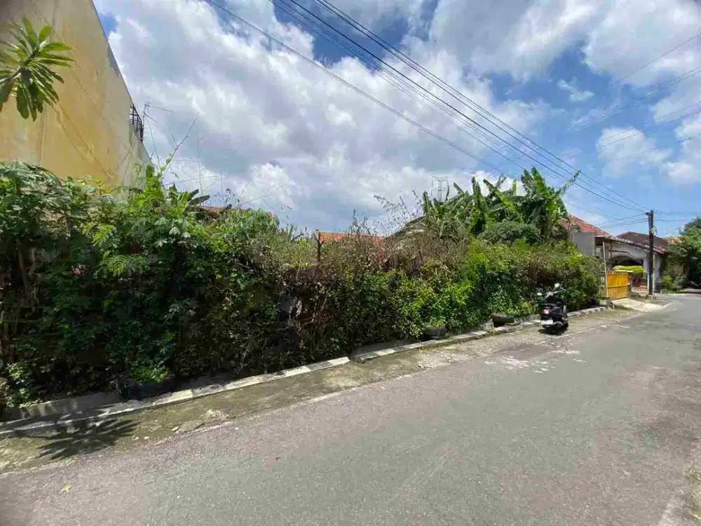 tanah 662 m2 bebas banjir di sumber banjarsari solo