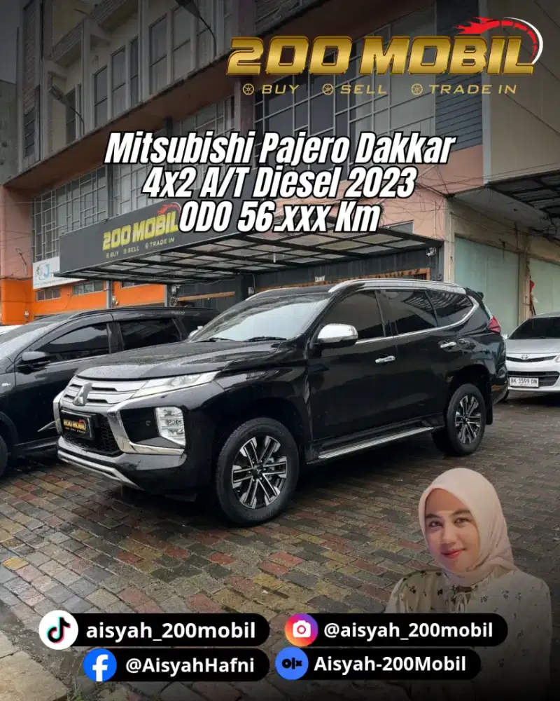 Mitsubishi Pajero Sport Dakar 4x2 A/T 2023 Diesel