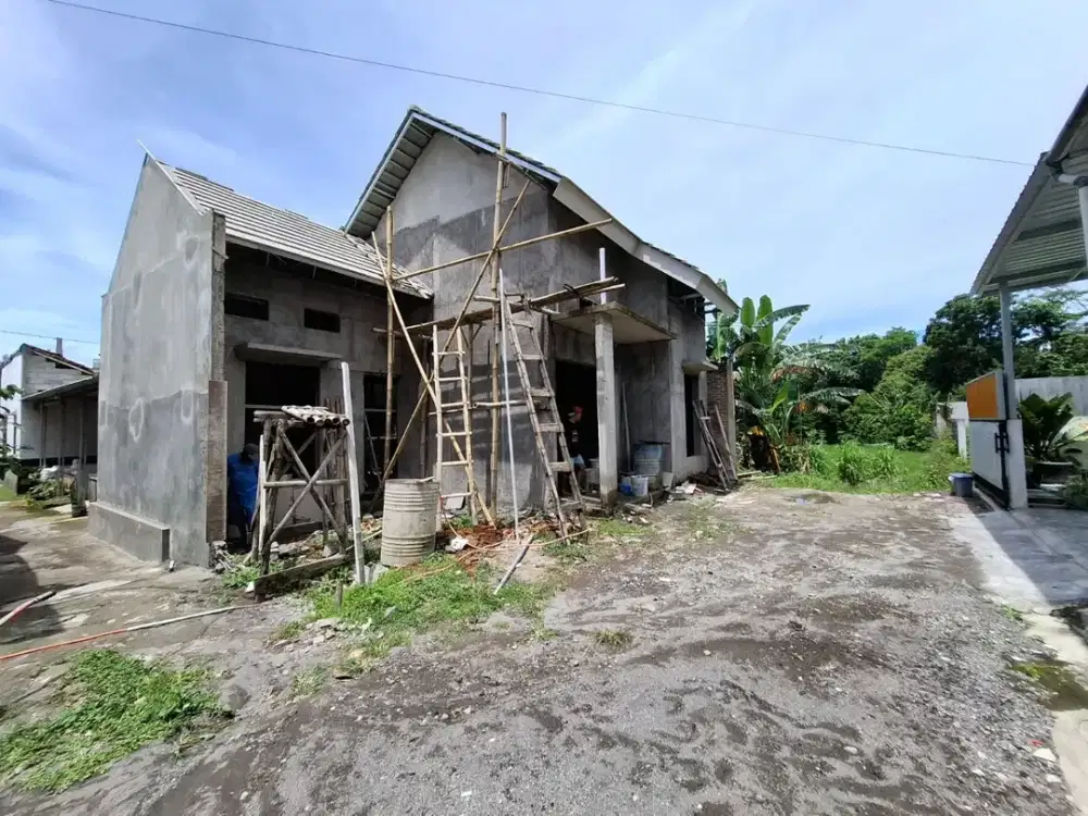 Rumah View Sawah 2 Menit dari Pemda Sleman Ready KPR